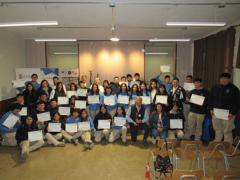Culminaci&oacute;n del Curso de Agroecolog&iacute;a para Alumnos de Cuarto Medio